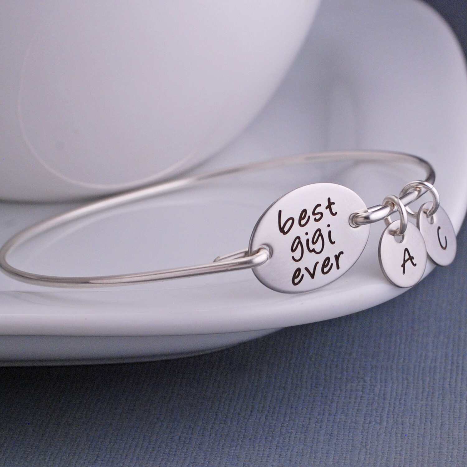 Best Gigi Ever Bracelet Gigi Jewelry Gift Silver by