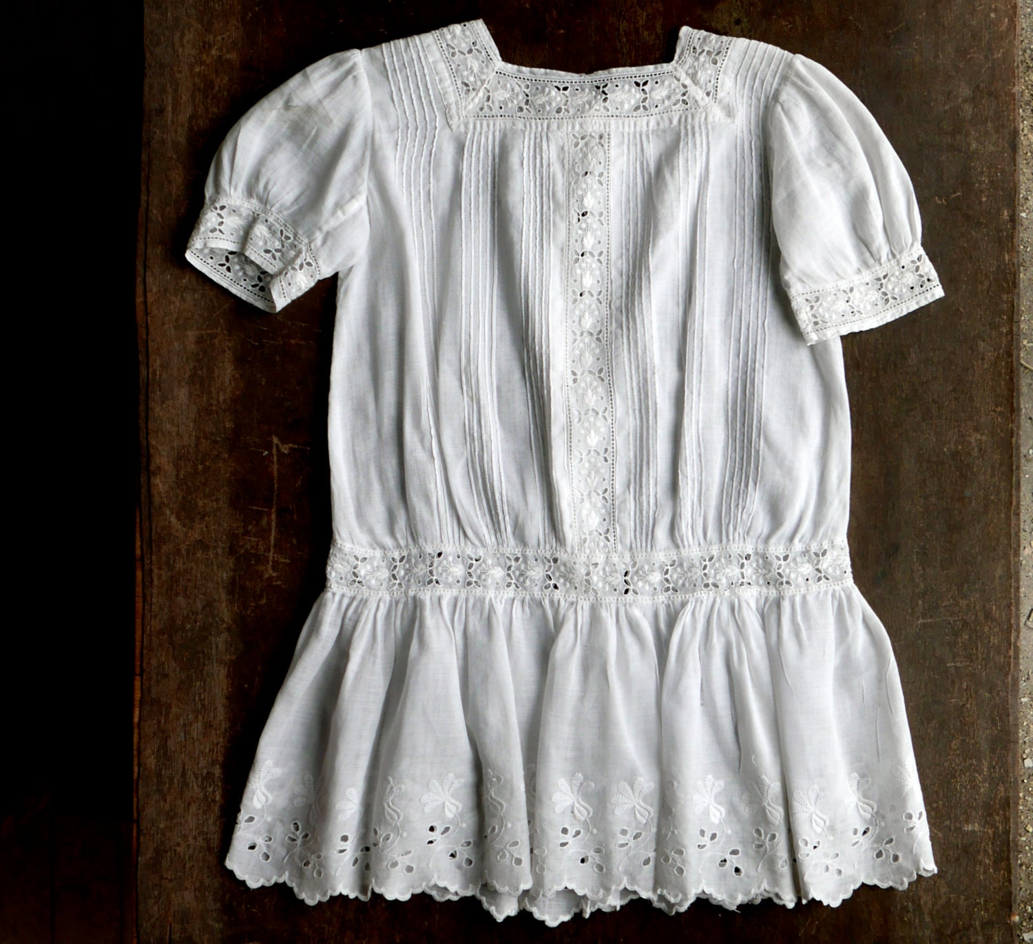 Antique Victorian Little Girls Dress Size 3 4