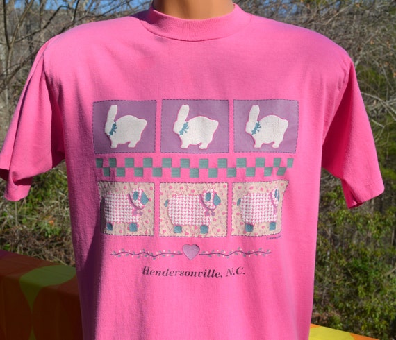 90s Vintage Tee Shirt Hendersonville North Carolina Country 2831