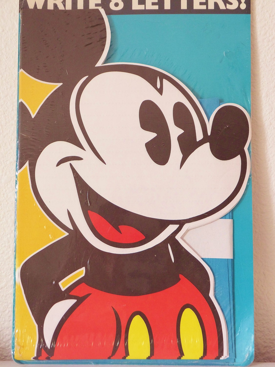 Vintage 1990's Mickey Mouse Letter Stationery Set