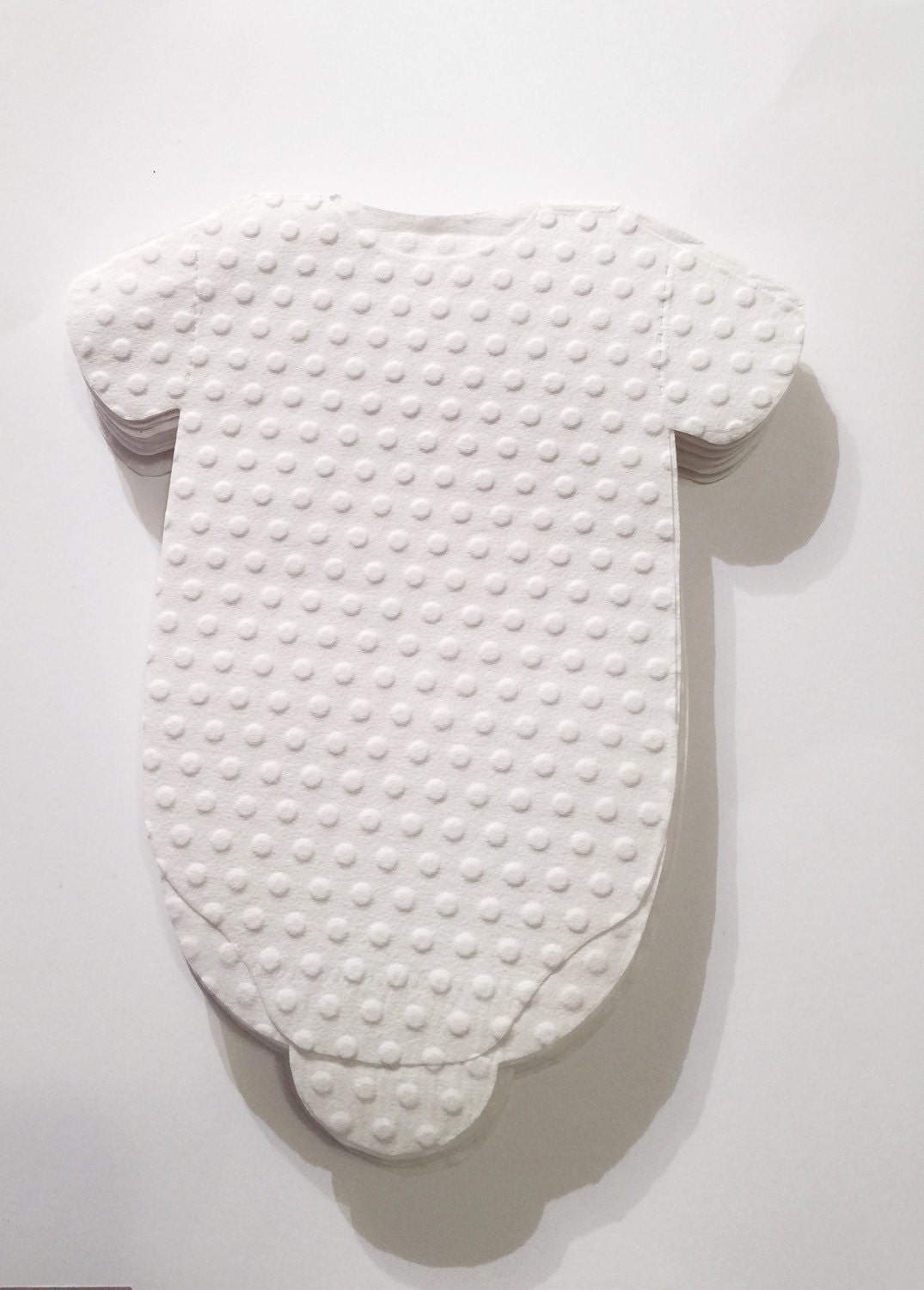 Set of 30 Baby shower shirt shaped napkins or by wrapsidazy