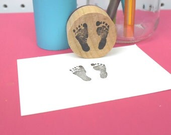 Baby Footprint Stamp - Realistic