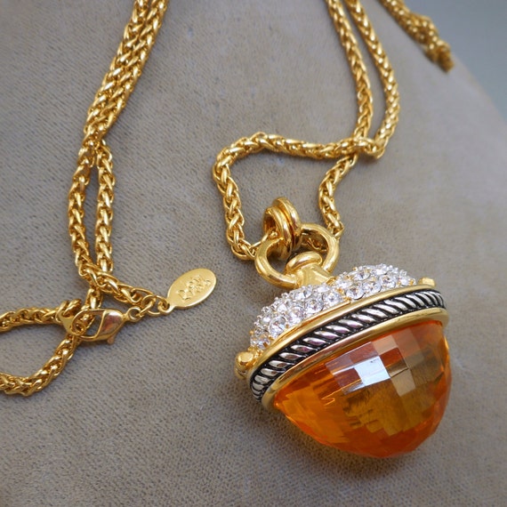 Joan Rivers Heart Pendant Necklace