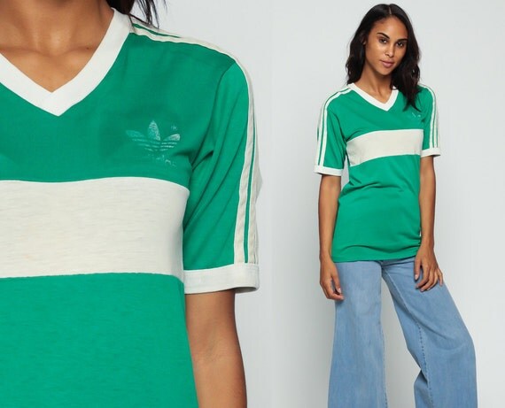 adidas trefoil t shirt 80s adidas trefoil t shirt 80s