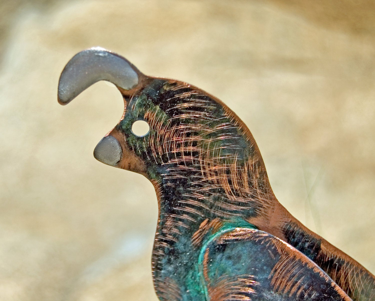 Quail Handmade / Outdoor Metal Yard Art Garden Decoration