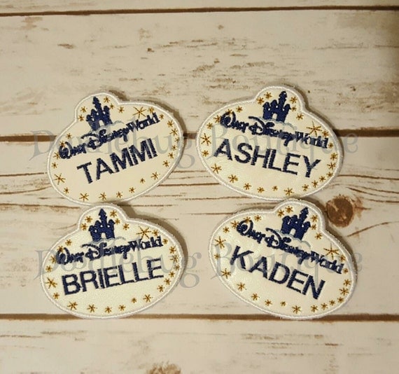 disney magnetic name tags
