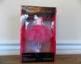 Jewelry Holder, Supplies, Display, Jewelry Display, Ballet, Necklace Holder, Pink, Jewelry Doll, Bracelet, Earring, Accessory, Organizer