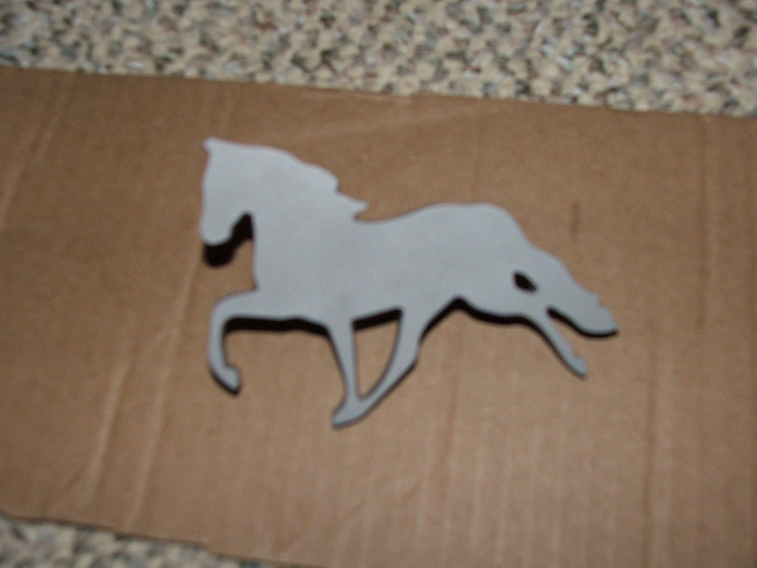 10 Horse shape cut out cnc plasma cut artwork for