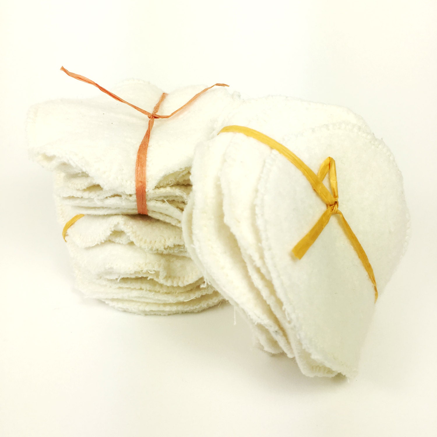 Organic Reusable Cotton Rounds Set of 10