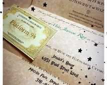 Artículos populares para harry potter ticket en Etsy