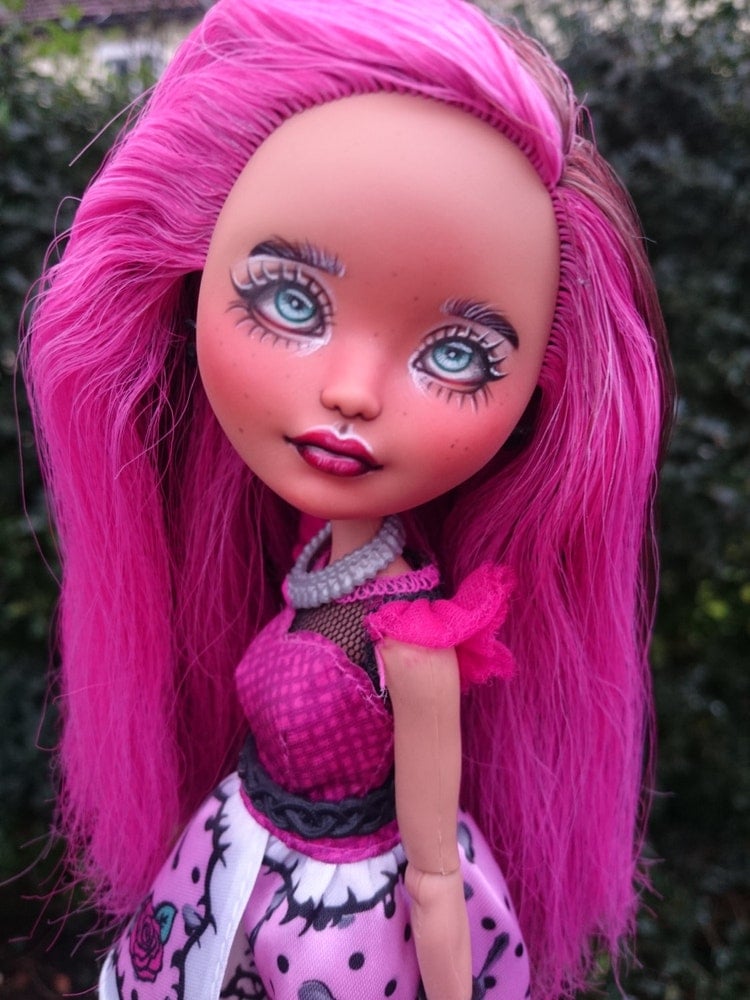 Briar Beauty Ever After High Repaint OOAK doll by milklegs on Etsy