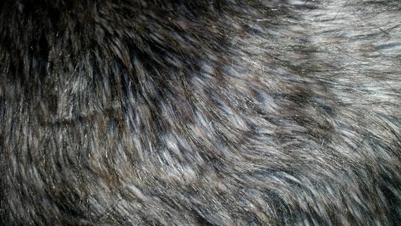 Wolf Faux Fur Limited Edition by everafterfabrics on Etsy