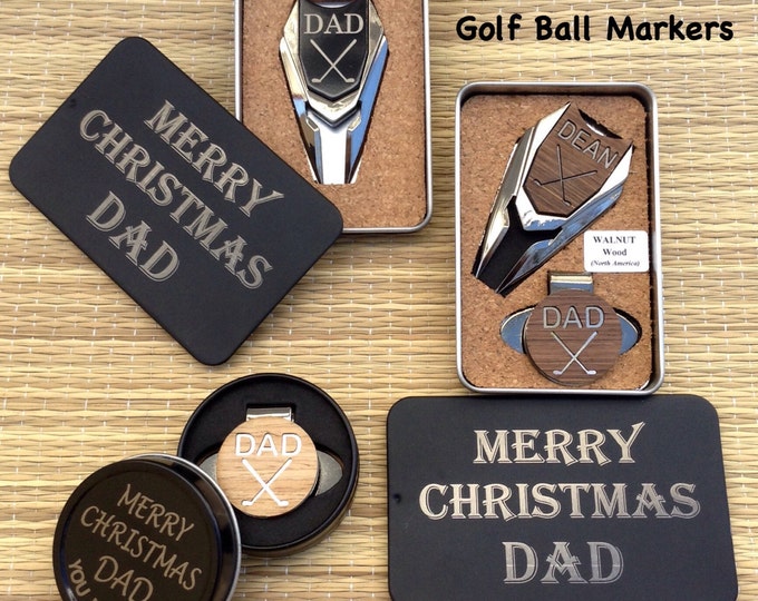 Personalized Golf Ball Marker Divot Tool-DAD Christmas Gift,Golf Gift For Men,Divot Remover,Dad Gift,Men's Gift,husband gift,golf accesories