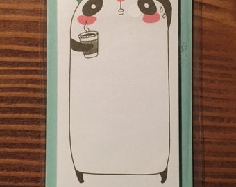 stand up sticky notes- Panda