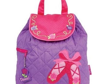 Personalized Stephen Joseph Girls Backpack-BALLET DANCE BAG