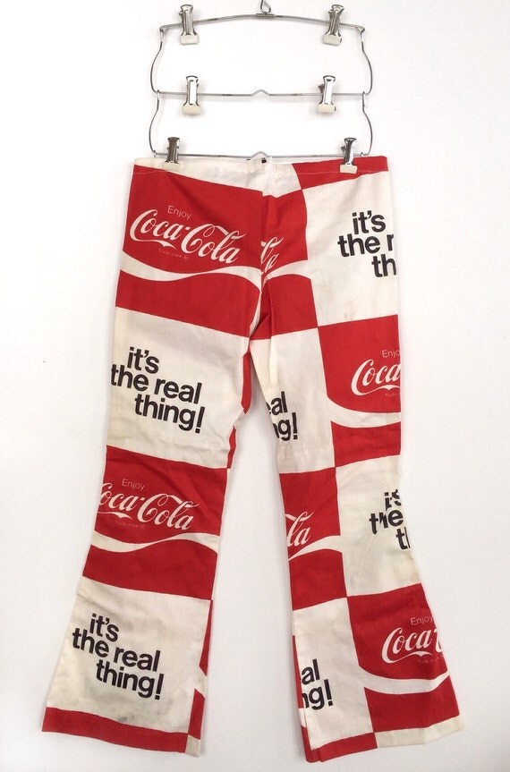 coca cola pants vintage