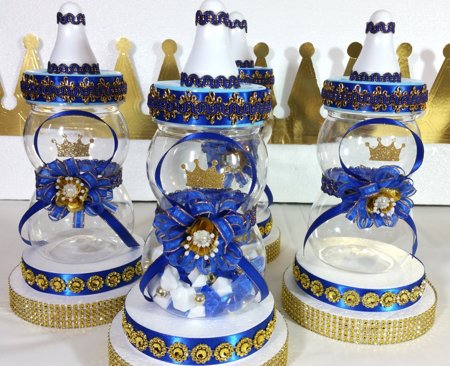 Baby Shower Centerpiece For Royal Prince by