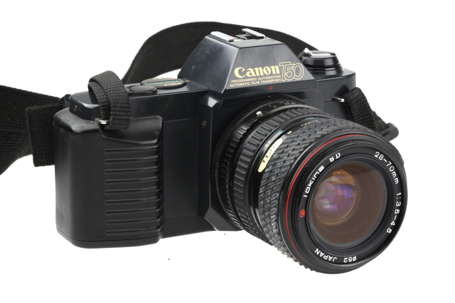 Canon T50 35mm Film Camera with Tokina SD by fcollectables