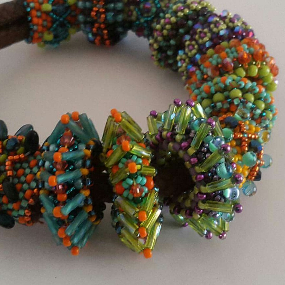 Beading Pattern Instructions Tutorial by HeatherCollinBeading