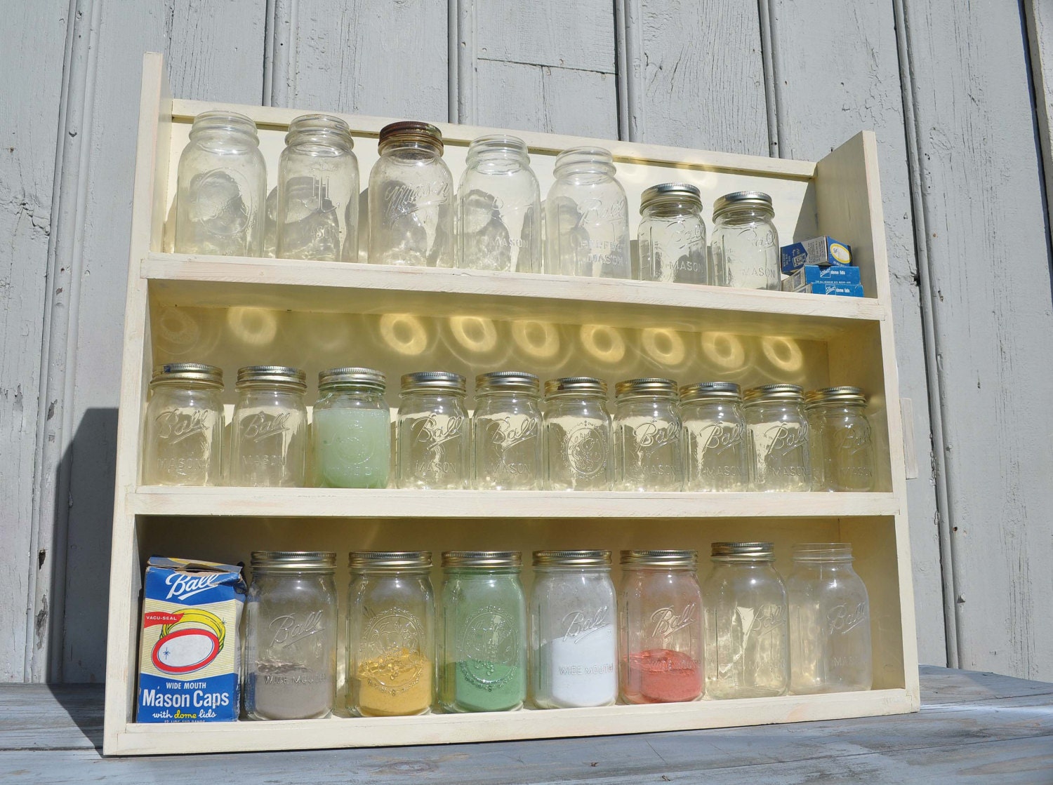 Mason Jar Storage and Display