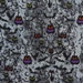 Halloween Fabric, 3 yards, Spooky Owls, Jack O Lanterns, Bats and Cats, Black Cats, Spider Webs, Spooky Scenes, Cotton Fabric