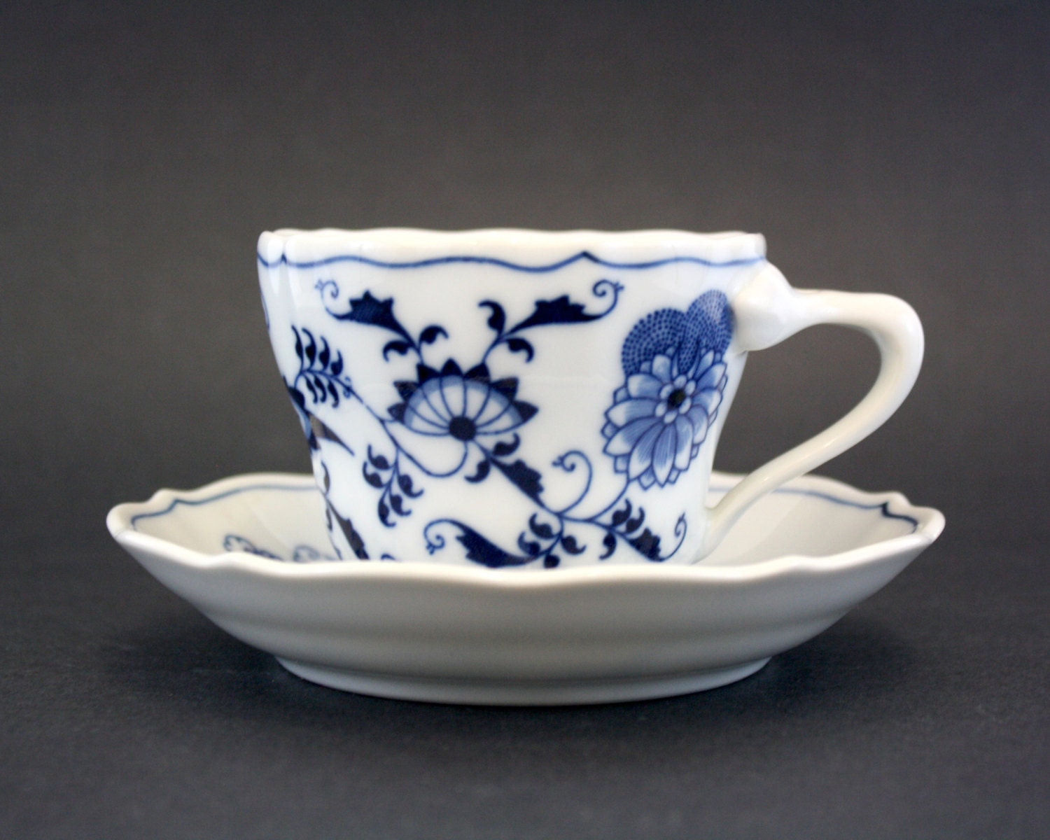 Vintage 'Blue Danube' Cup and Saucer E6084