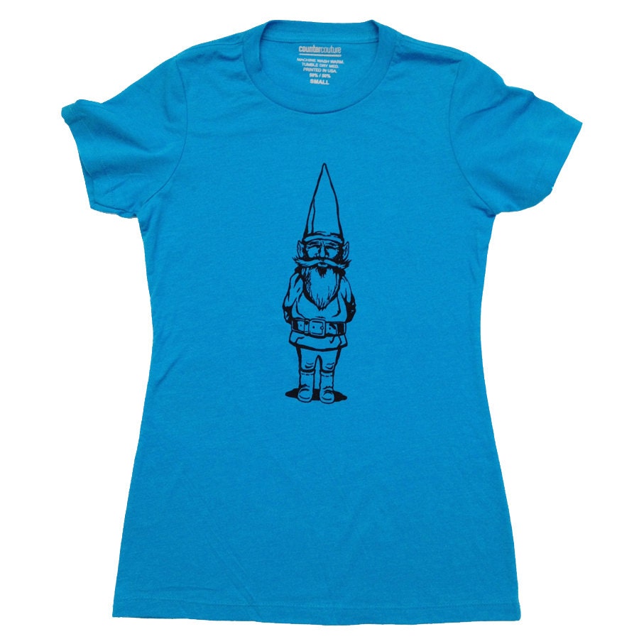 XLarge Turquoise Gnome Women's T-Shirt