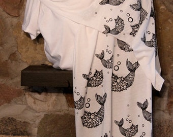 Mercat bamboo jersey scarf