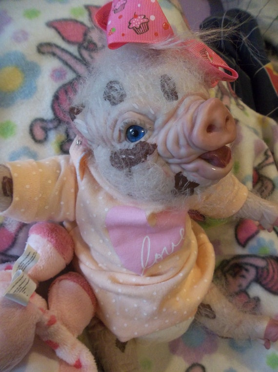 pig reborn doll