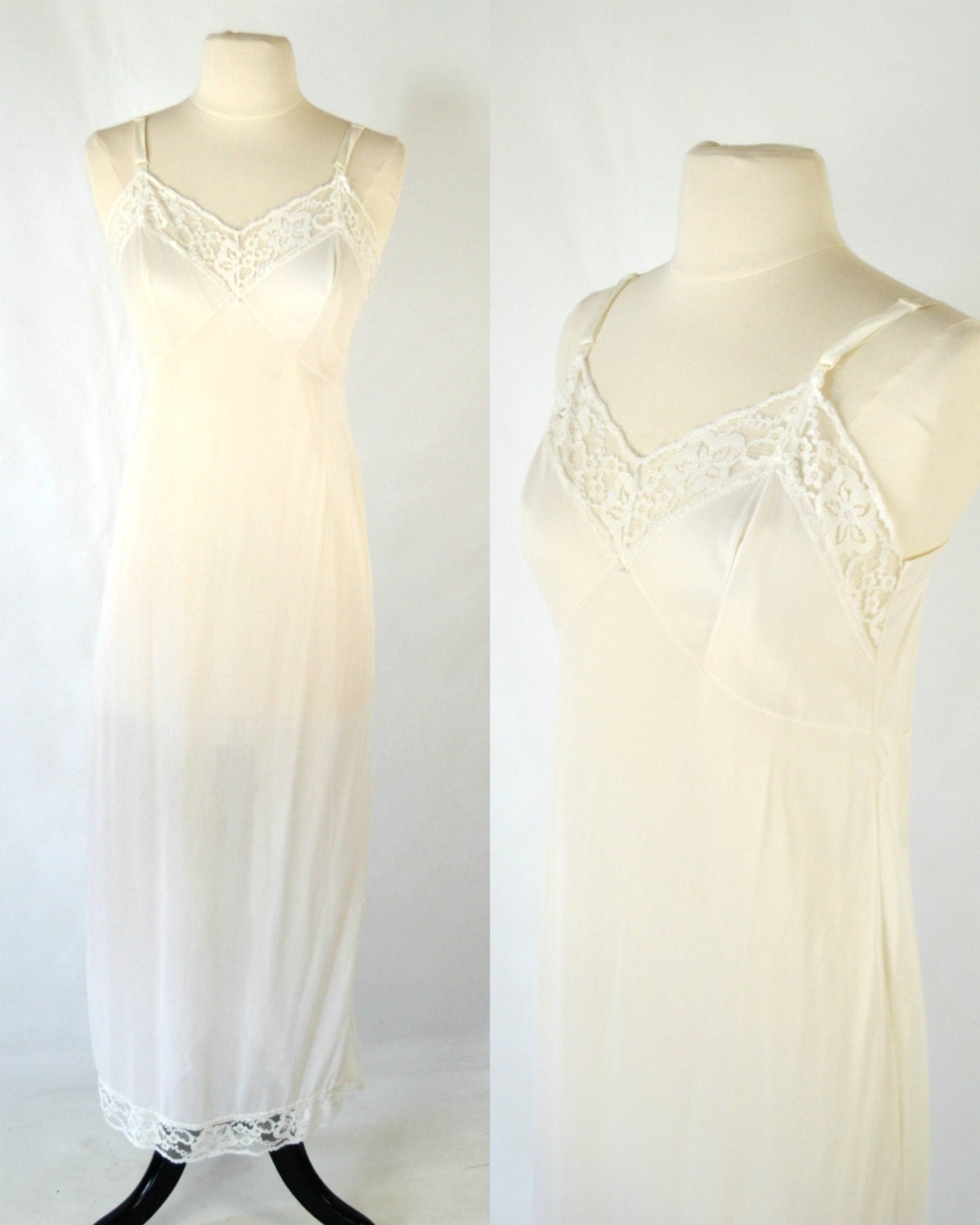 ivory full slip
