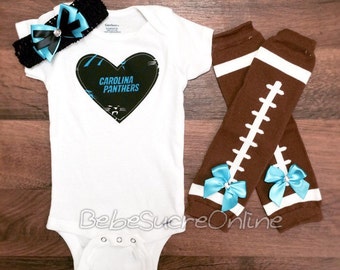Carolina Panthers Baby Gift Set 3 Piece Officially Licensed