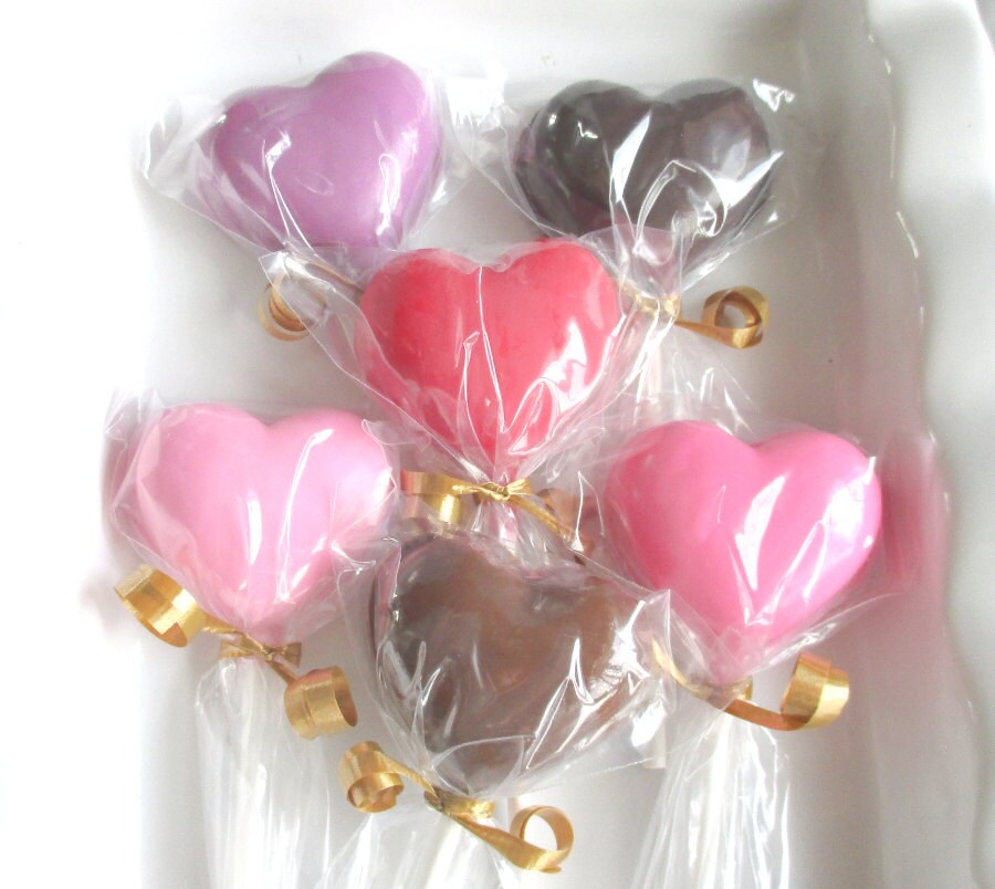 18 Heart Lollipops Valentines Day Shower Favors 9194