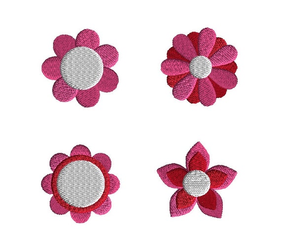 Mini Flowers Machine Embroidery DesignsINSTANT DOWNLOAD