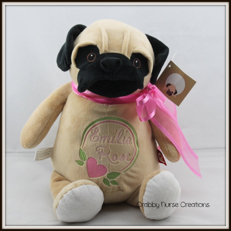 pug puppy stuffed animal