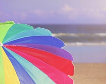 Unique beach umbrella photo related items | Etsy