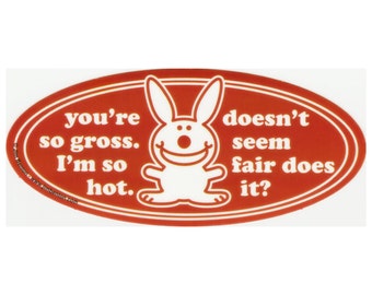 It's Happy Bunny Sticker