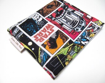 Reusable Snack Bag, Star Wars Eco-Friendly Snack Bags, Sandwich Bag, Waste Free Lunch Bag, Star Wars Back to School