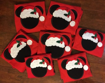 Family christmas disney shirt