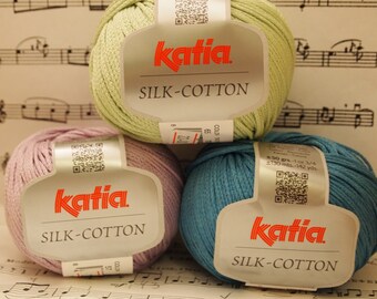 Free Shipping -Silk Cotton from Katia - Sale - only 7.49 USD instead of 15 USD