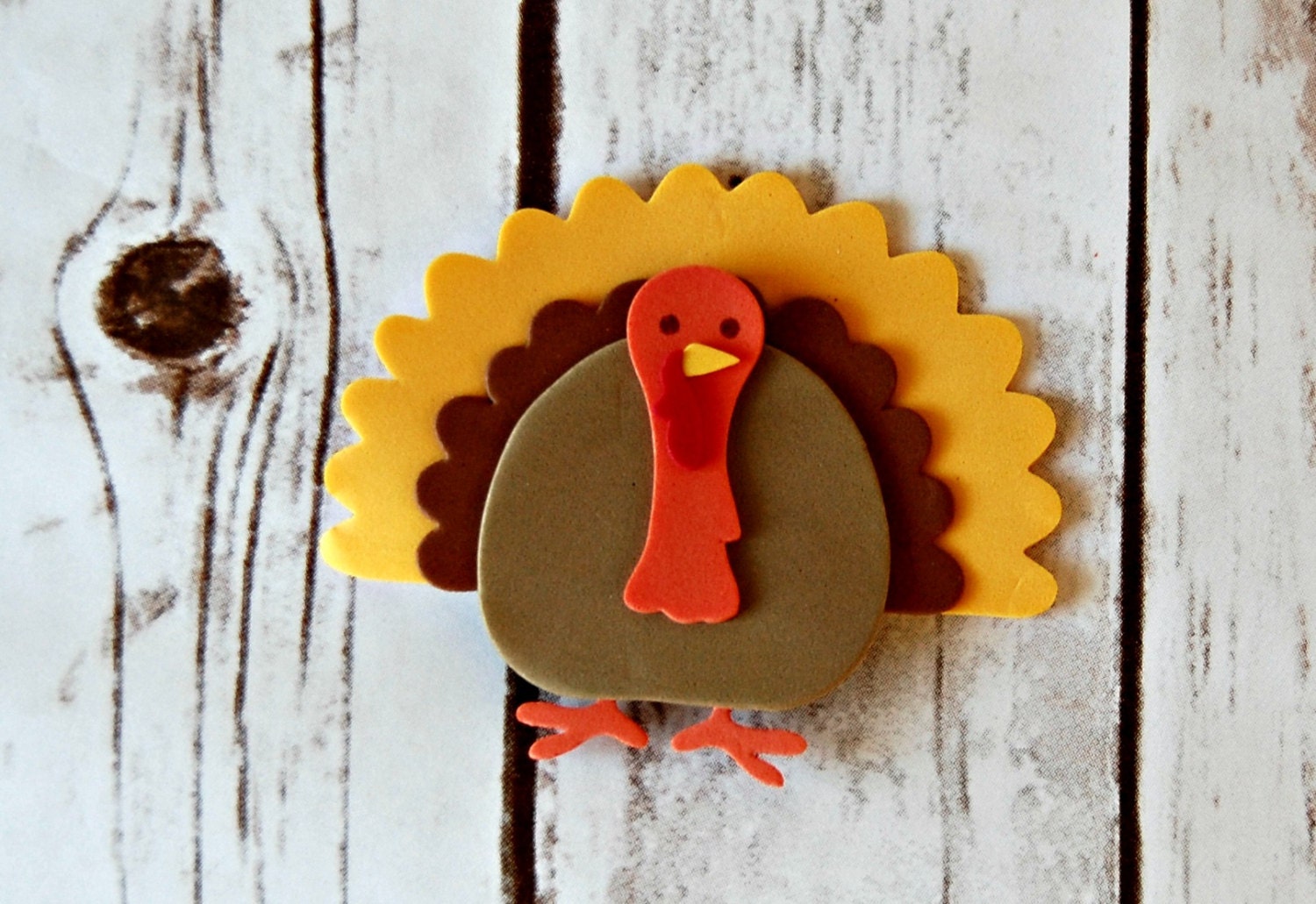 Foam Turkey Craft Kit Magnet Craft Party Activity