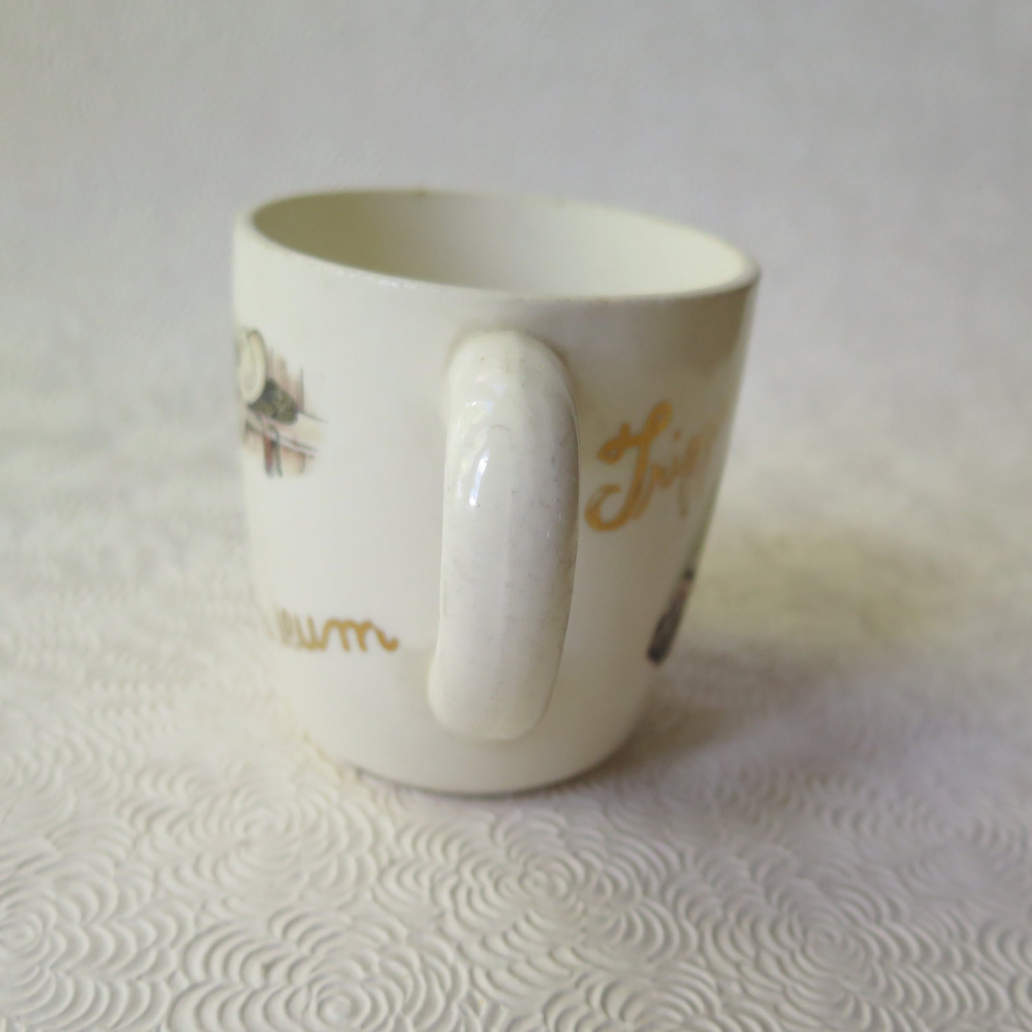 Roy Rogers Trigger Coffee Cup Mug Museum Souvenir Western