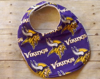 Minnesota Vikings Baby Bib