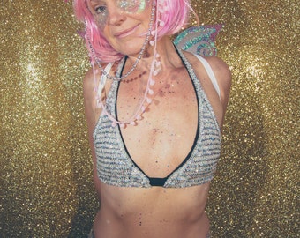 Sparkly bikini holographic