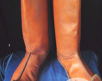 High Boots "Persian"; Long Boots; Medieval Boots
