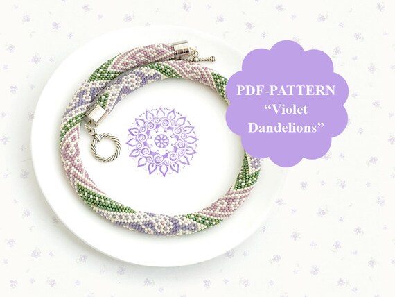 seed crochet bead necklace pattern rope necklace seed pattern pattern crochet crochet beads Bead bead