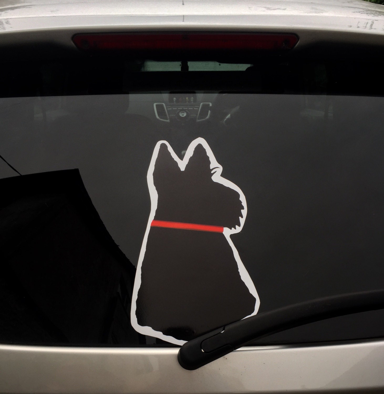 Scottie Dog Decal / Sticker for vehicle rear by ArchyScottie