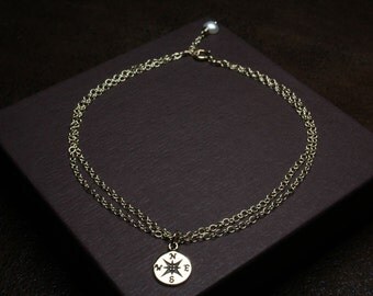 Compass bracelet gold compass bracelet retirement gift for her retirement gift her compass charm retirement gift woman teacher retirement