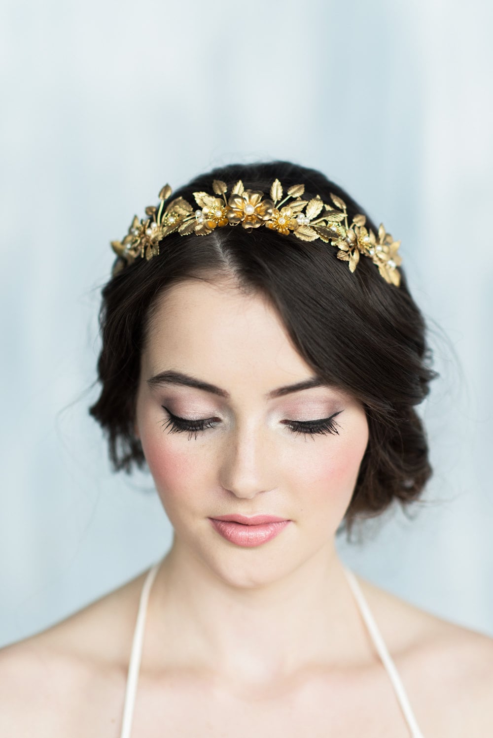 Gold Leaf Crown Gold Laurel Crown Leaf Crown Floral Crown