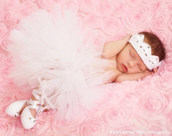 Newborn Baby Tutu Photo Prop