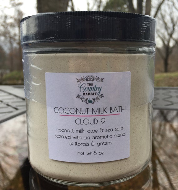 Coconut Milk Bath Coconut Bath All Natural Bath by CountryRabbit
